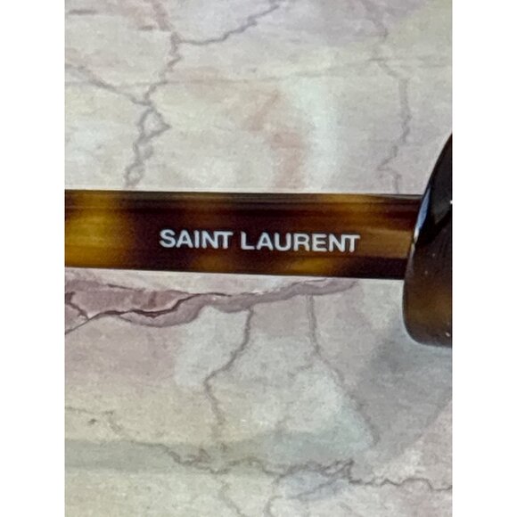 Saint Laurent SL 557 Shade Sunglasses in Medium Havana New Womens Sunnies - Picture 5 of 11